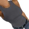Afibi Women Tank Tops Summer Sleeveless Basic Cami Shirt Slim Knit Ribbed Racerback Blouses (XX-Large, Grey) view 3