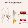 COTIA Bifocal Reading Sunglasses Night Vision for Men Yellow Sports Driving Glasses with UV Protection and Anti Glare (black yellow, 3, multiplier_x) view 4