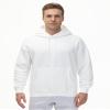 THE GYM PEOPLE Men's Fleece Pullover Hoodie Loose Fit Ultra Soft Hooded Sweatshirt With Pockets White view 3