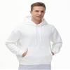 THE GYM PEOPLE Men's Fleece Pullover Hoodie Loose Fit Ultra Soft Hooded Sweatshirt With Pockets White view 4