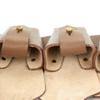 CALYX Jawa Bandolier British Militaria Army Infantry Shoulder Rig Bandolier Genuine Leather 5 Pocket Ammo Pouch P1903 Pattern Military Repro Tactical Pouch WW1 & WW2 Ammo Clips view 4