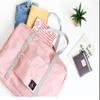 JUNYY Foldable Travel Large Capacity Sport Gym Tote Bag Workout Duffel Bags Shopping Handbag For Women Men(Pink) view 2
