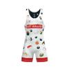 TRI-TITANS Sushi Rolled Up Reversible Singlets | UWW Wrestling - Freestyle - Greco Roman - Folkstyle (Adult Large) view 1