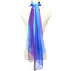 ZHOULL Women Belly Dance Veil Chiffon Dancing Hand Scarf Gradual Color(Purple) view 2
