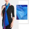 ZHOULL Women Belly Dance Veil Chiffon Dancing Hand Scarf Gradual Color(Purple) view 3