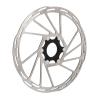 Disc Brake Rotor, 203mm Disc Brake Rotor with Center Lock Adapter, Disc Brake Conversion Accessories Parts for Road Mountain for Disc Brake Hub with Center Lock view 1