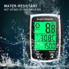 ERYUE Bike Computer, 19 Functions Touch LCD Speedometer, Waterproof Bicycle Computer with Backlight view 4