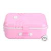 FILFEEL Childs Suitcase, Baby Suitcase Toy, Mini Luggage Box, Cute Plastic Rolling Suitcase Pink for Home Use, Can Be Used to Store Toys and Clothes view 1