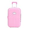 FILFEEL Childs Suitcase, Baby Suitcase Toy, Mini Luggage Box, Cute Plastic Rolling Suitcase Pink for Home Use, Can Be Used to Store Toys and Clothes view 2