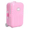 FILFEEL Childs Suitcase, Baby Suitcase Toy, Mini Luggage Box, Cute Plastic Rolling Suitcase Pink for Home Use, Can Be Used to Store Toys and Clothes view 3