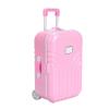 FILFEEL Childs Suitcase, Baby Suitcase Toy, Mini Luggage Box, Cute Plastic Rolling Suitcase Pink for Home Use, Can Be Used to Store Toys and Clothes view 4