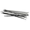 QIYUANMENGYI Bicycle Spokes Nipples Pillar PSR Aero 1432 Spokes Flat Blade J-Bend Or Straight Pull Stainless Steel Radios Road MTB Bike Wheels Parts (Color : Straight Pull 10pcs) view 4