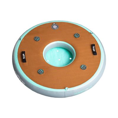 BOTE Floating Hangout Suite Drink Bar Aero Inflatable Hangout Bar Raft Kula 5 Cooler Compatible Center, MAGNEPod Compatible Travel Friendly Packable Portable Towable