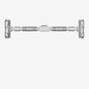 BCPPO Chin Up Bar Grey Steel Pull Up Bar, Adult Kids Portable Strength Training Fitness Horizontal Bar, Safety Non-Slip / 65-120 Adjustable (Size : 120-160CM) view 1