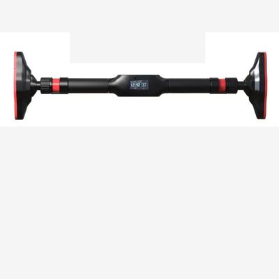 BCPPO Chin Up Bar Door Frame Pull-up bar, Portable Wall Mounted Strength Training Horizontal Bar, with Counter/Safety Lock, 79-160CM Adjustable (Color : Black, Size : 101-140CM)