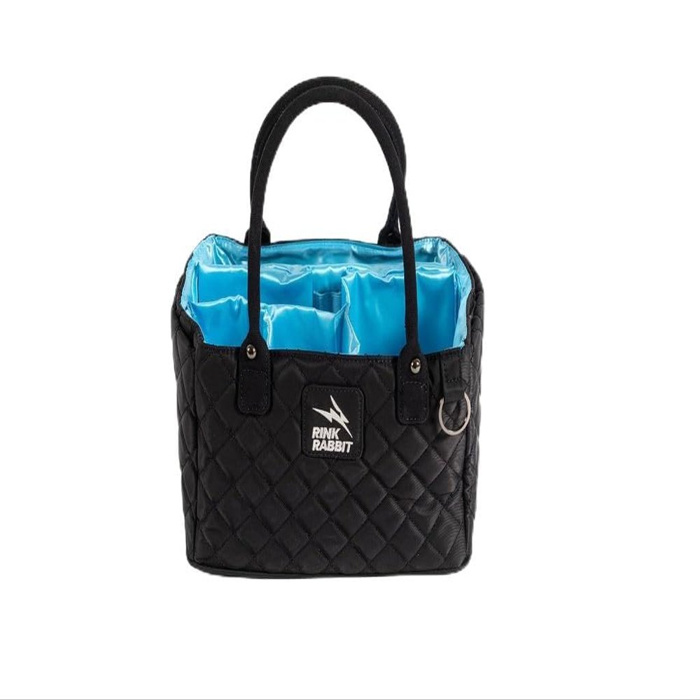 Rink Rabbit Figure Skating Practice Tote - Rink Tote for Ice Skating Practice - Holds Tissues, Water Bottle, Notepad, , Baby Blue, One Size