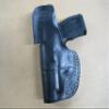 Azula IWB AIWB Leather in The Waistband Concealed Holster for Glock 48 48MOS MOS/RMR/Optic Cut with Red Dot Sight Black Right Hand view 2