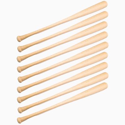 9-Pack of Craft Quality Wooden Blem Baseball Bat (33")