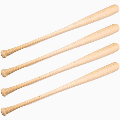 4 Pack Craft Quality Wooden Blem Baseball Bat (31")