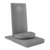 Mindful Modern Folding Pro Meditation Chair - Adjustable Meditation Seat with Back Support and Half Moon Buckwheat Meditation Cushion - Comfortable Mindfulness Living Room Floor Chair view 1