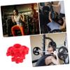 BESPORTBLE 4 pcs Adjustable Dumbbell Bar Nut Screw Clamps Secure Locking Collars for Weight Lifting and Fitness Training Compatible with Standard Dumbbell and Barbells view 3