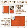 BESTHUNTINER Heavy Duty Survival Blanket -Multifunctional Reflective Tarp Thermal Blanket - 60" x 83" Waterproof Sandproof for Camping Hiking Outdoors Multifunctional Emergency Blanket view 2