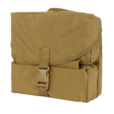 Tri-Fold Out Medical Bag Tactical MOLLE Modular EMT EMS Medic Bag Pouch Coyote
