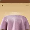 Legou Women's Clothing Alpaca Wool Round Neck Plus Velvet Thick Thermal Underwear Set Purple L view 4