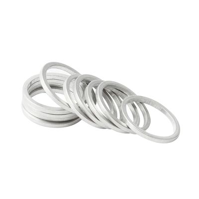 10Pack Spacer Washers Gaskets Aluminum Chainring Bolt Screws Gasket Chainring Fixing Part 1mm Thick Bicycle Crankset Gasket for Bike Bicycle