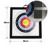 Archery Target High Density EVA Foam Shooting Practice Board Recurve Cross Bow Outdoor Sport Hunting Accessories 50x50x6cm - (Color: Target) view 3