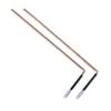 Copper DOWSING Diving RODS with Handles and Instructions for use | Spiritual Rods | Ghost Hunting Rods | Water Hunting Rods | Use for Finding Water Minerals Oil Geopathic Stress Lines Lost Objects view 1