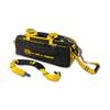 Vise Clear Top 3 Ball Roller Bowling Bag - Black/Yellow view 1