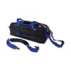 Vise Clear Top 3 Ball Roller Bowling Bag - Black/Blue view 1