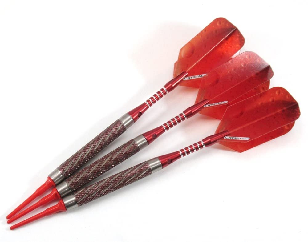Xtreme RED 18g 80% Tungsten, Soft Tip Darts + Upgrade Kit