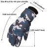 Kid's Winter Gloves Snowboarding Gloves Kids Snow Warm Outdoor Windproof Skating Boys Ski Winter Camouflage Gloves view 4