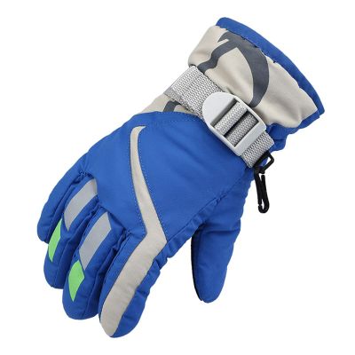 Baby Knitted Gloves Outdoor Ski Windproof Gloves Winter Snow Kids Warm Skating Snowboarding Kids Gloves & Mittens