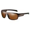 COTIA Full Lens Polarized Reading Sunglasses for Men's Retro Outdoor Cycling Driving Sports Readers UV Protection (tea, 0, multiplier_x) view 2