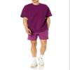 Amazon Aware Men's Relaxed-Fit Stretch Nylon Pull-On Short, Dark Purple, XX-Large view 4