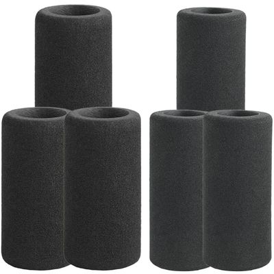 6pcs Bicycle Tires CO2 Inflator Accessories Protective Sleeve Mini Inflator Sponge Sleeves Portable Cycle Tire Pump Covers
