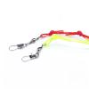 GRFIT Fishing Hooks 4 Set/Box Explosion 6 Hook Beads Fishing Hook Fishing Lure Bait Trap Feeder Cage Sharp Fishing Hook with Stainless Steel Springs Fishing Accessories (Color : White, Size : 7#) view 3
