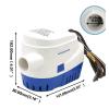wrtgerht Mini Power Small Pump 12V 1100GPH Automatic Boat Bilge Pump Electric Marine Pump Boat Water Exhaust Pump Submersible Bilge Sump with Float Switch view 2