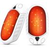 Classic Hand Warmers Rechargeable 2 Pack, AI Temperature Control Pocket Size Electric Handwarmers, Quick Charge Portable Hand Warmer Great Gift for Christmas Outdoors, Hunting, Golf, Camping-White