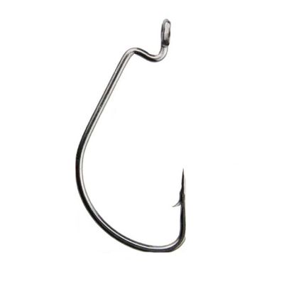 TOMYEUS Fishing Hooks 20 pcs Wide Gap Fishing Hooks Jig Crank Big Bass Hook Black High Carbon Steel Crank Barbed Hook for Soft Fishing Lure Fishing Accessories (Color : 8873 10l0)