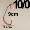 TOMYEUS Fishing Hooks 20 pcs Wide Gap Fishing Hooks Jig Crank Big Bass Hook Black High Carbon Steel Crank Barbed Hook for Soft Fishing Lure Fishing Accessories (Color : 8873 10l0) view 2