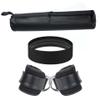 Barbell Squat Pad Set with Booty Resistance Band and Ankle Straps view 1