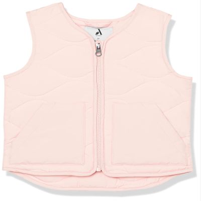 Amazon Essentials Unisex Kids' Recycled Polyester Puffer Vest (Previously Amazon Aware), Light Pink, X-Large