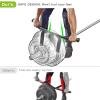 SELEWARE T & V Bar Row Landmine Handle Attachment for 2" Barbell Bar, Solid Multi-Grip Landmine Handle T Row Attachment with Non-Slip Rubber Handle, Fits 2" Olympic Bars Strength Training Bars view 3
