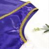renvena Kids Boys Arabian Prince Vest Open Front Golden Dressy Waistcoat Halloween Fancy Outfits Purple 14 Years view 4