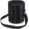 Dunzy Waterproof Hockey Puck Bag Equipment Carrying Bag for Hockey Pucks and Balls Large Capacity bag Carrier for Holding up to 50, Black(1 Pcs) view 1