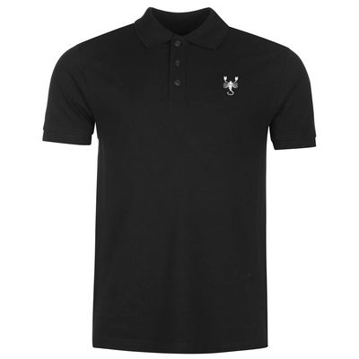 L8502-LXYB Polo Shirts for Men Scorpion Scorpid Embroidered Short Sleeve Mens Polo Shirts (Black,Small,Small)